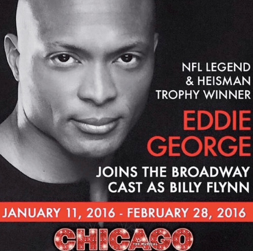 Eddie George in Broadway's CHICAGO