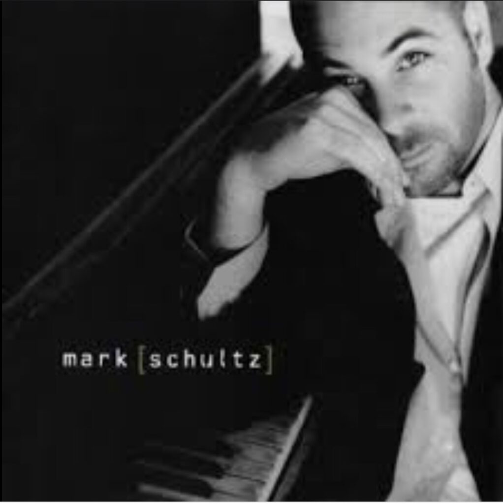 This is the album cover of Mark Schultz, a talented singer.